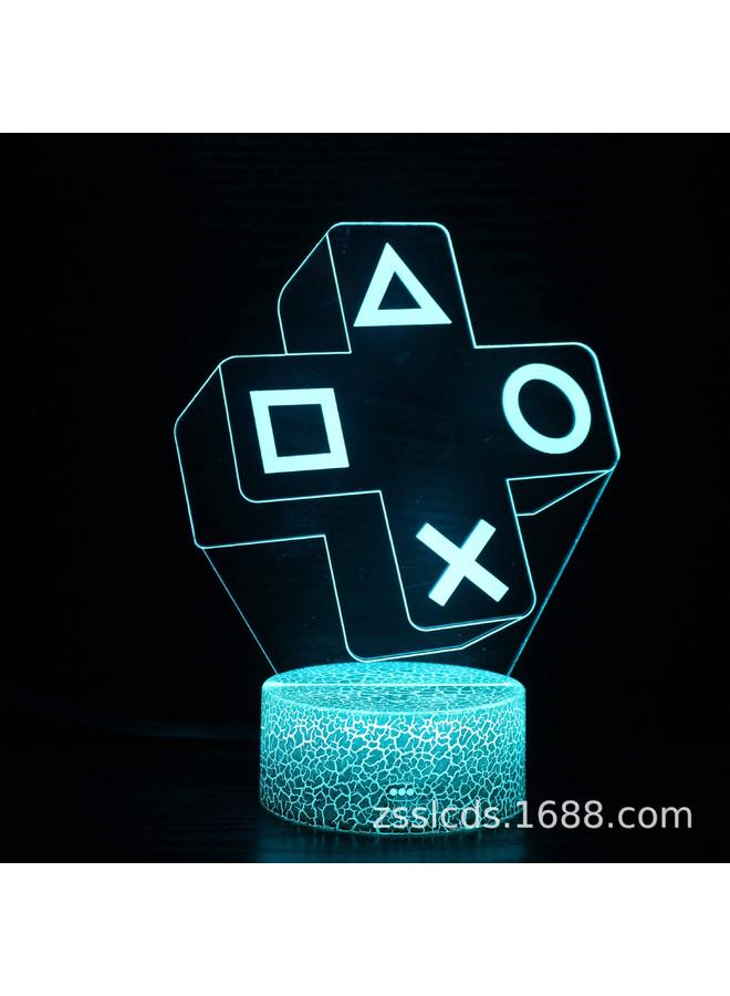 Bluejw Hot Sale Beauty Game Handle Series 3D Night Light Led Remote Control Colorful Touch Creative Table Lamp - Image 1