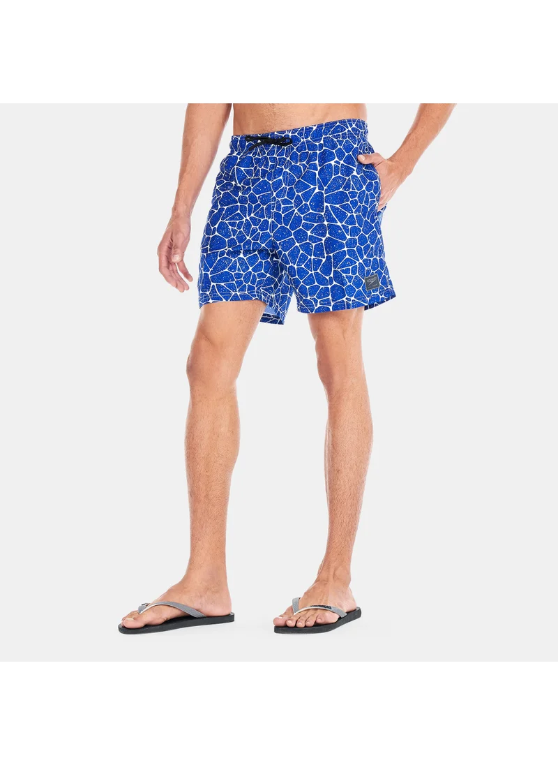 speedo Men's Printed Leisure Swimming Shorts (16-Inch)