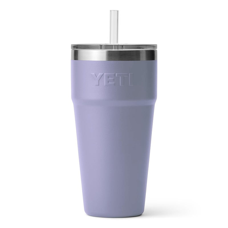 YETI Rambler 26 oz Straw Cup, Vacuum Insulated, Stainless Steel with Straw Lid, Cosmic Lilac - Image 5