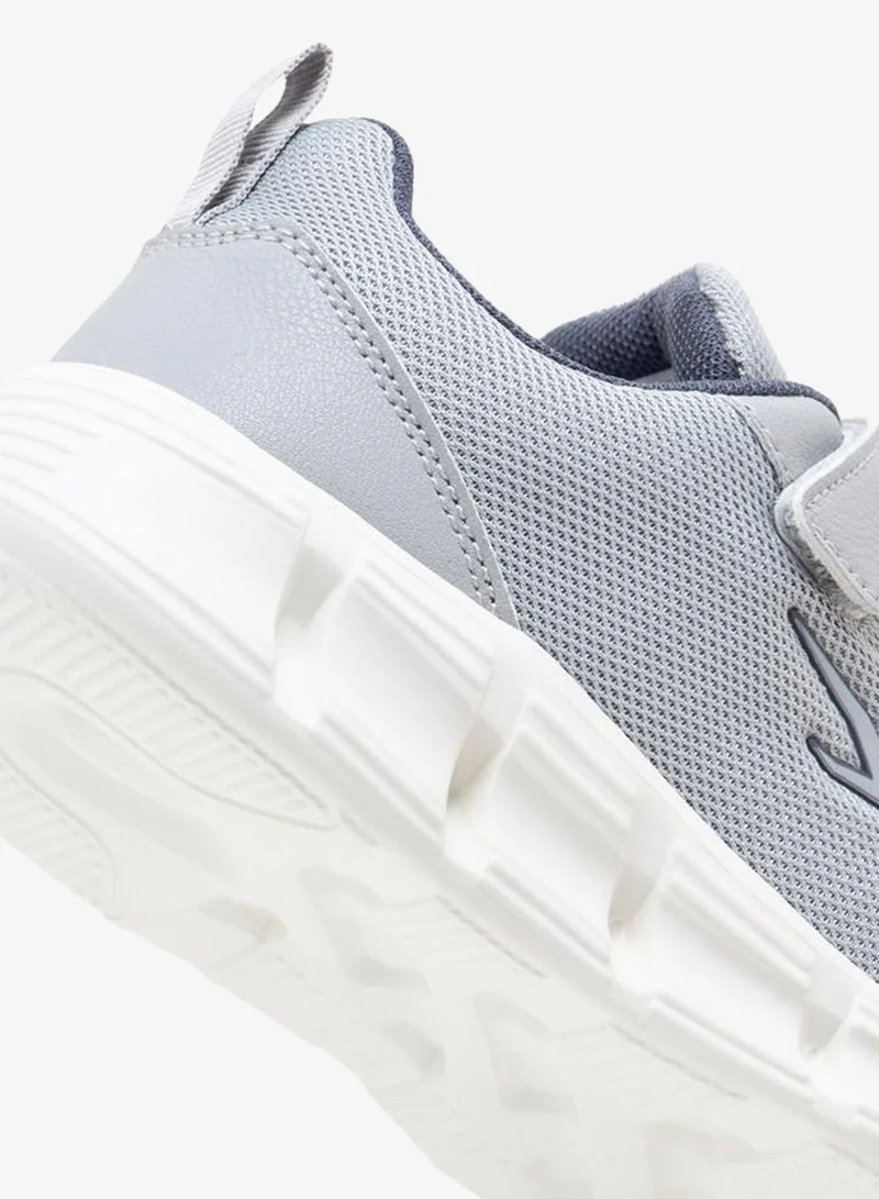 Dash GREY Boys Hook & Loop School Sports Shoes for Men | Best Price UAE