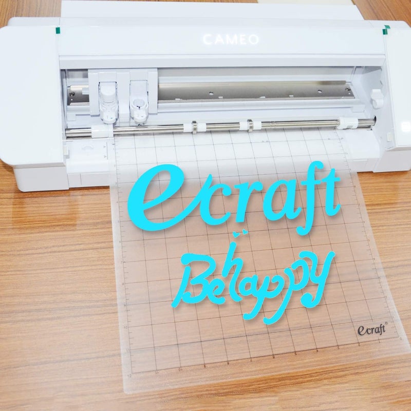 ecraft StandardGrip Cutting Mat for Silhouette Cameo 5/4/3/2/1: 12X12inch Non-Slip Square Gridded Transparent Quilting Cut Mats Replacement Accessories for Silhouette Cameo. - Image 5