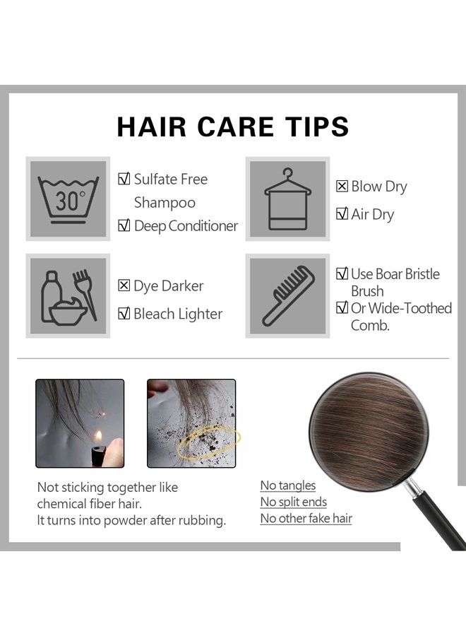Sunya Tape in Hair Extensions Human Hair 18 inches Silky Straight Remy Human Hair Seamless Skin Weft Hair Extensions Tape in 18 inches #2 Dark Brown 50 Gram 20Pcs/Pack Thick Hair - Image 3
