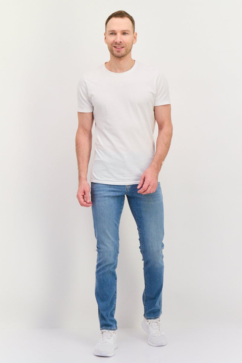 GAP Men Slim Fit Wash Stretchable Denim, Blue - Image 2