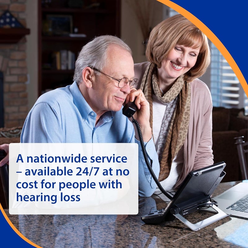 Hamilton CapTel 2400iSPNBT Captioned Telephone, Hearing Impaired Phones, Volume Control with up to 40dB Amplification Gain, Large Touch Screen Display, Wi-Fi Capable, Answering Machine & Speakerphone - Image 5