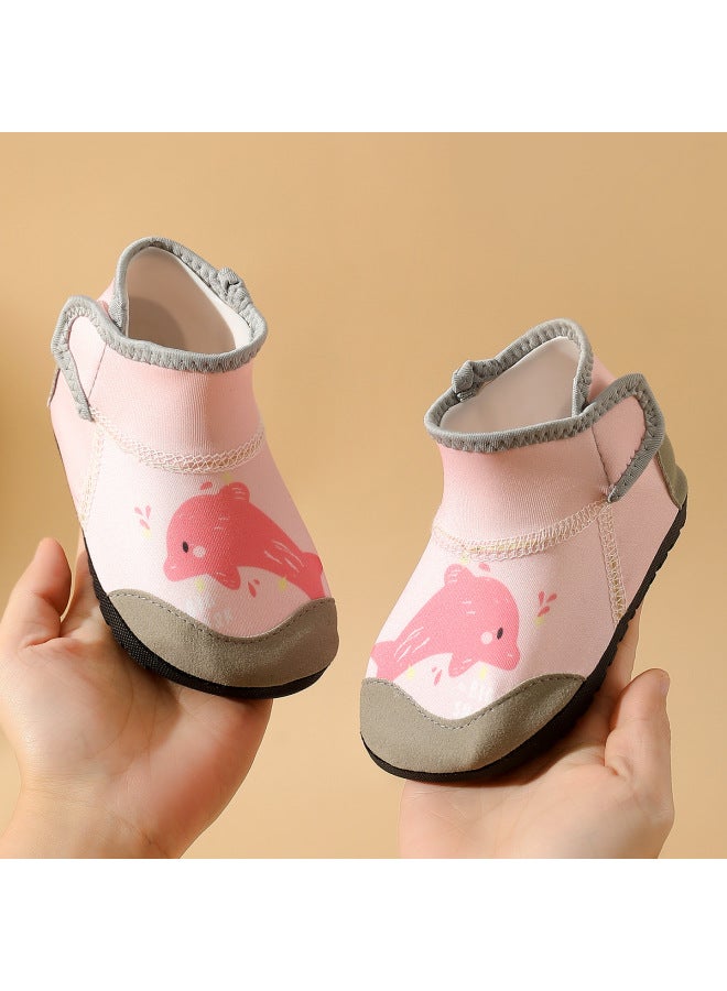 Children's Beach Shoes, Quick-drying Water Park Water Shoes, Baby Sandals, Non-slip Outdoor Quick-drying Mid-top Beach Shoes And Socks