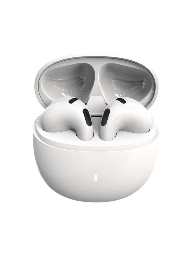 Yomo【New Model】Bluetooth Earphones Half In-Ear Wireless Earbuds Long Battery Life Sports Earphones For Apple Huawei Xiaomi Oppo Phones H7 White - Image 2