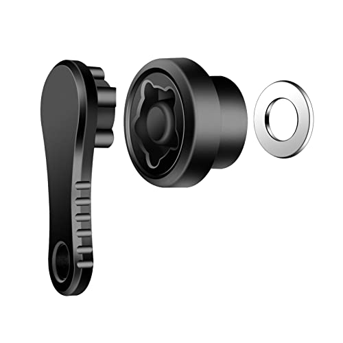 iMESTOU Anti-Theft Lock Security Knob and Key Knob Fit for RAM Double Socket Mounts or Other Motorcycle/Bike 1" Ball Stem Phone Holder - Image 5