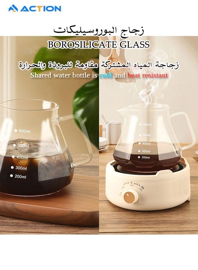 ACTION V60 Coffee Machine Drip Brew Set Contains 3 pieces - Image 3