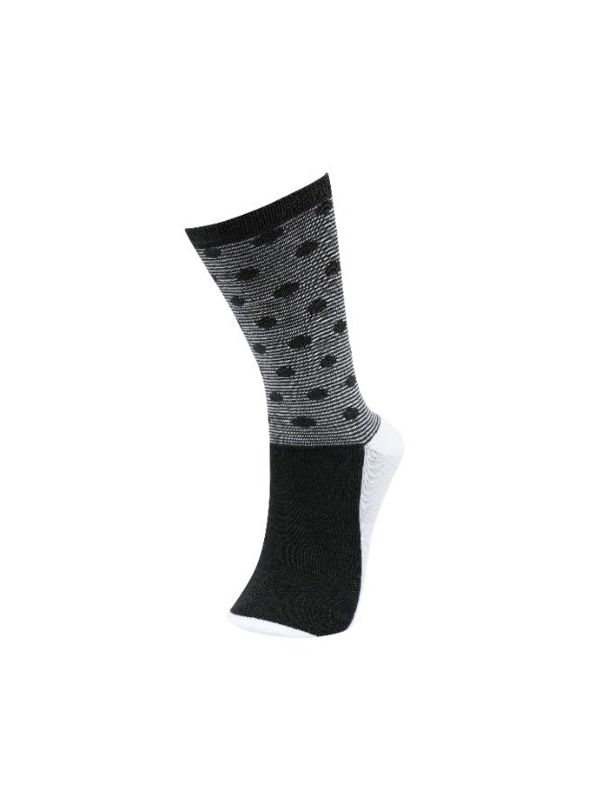 White Leaf Diabetic Care Socks, Black – Antibacterial, Silver Freshness, Soft Cotton, Non-Drying Unisex with  OEKO TEX  and ECAS Certification - Image 5