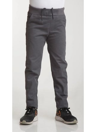 Uğur Böceği Çocuk Ladybug Children's Rib Waist Elastic Canvas School Trousers 10-15 Years Old  - Image 1