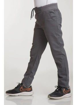 Uğur Böceği Çocuk Ladybug Children's Rib Waist Elastic Canvas School Trousers 10-15 Years Old  - Image 3