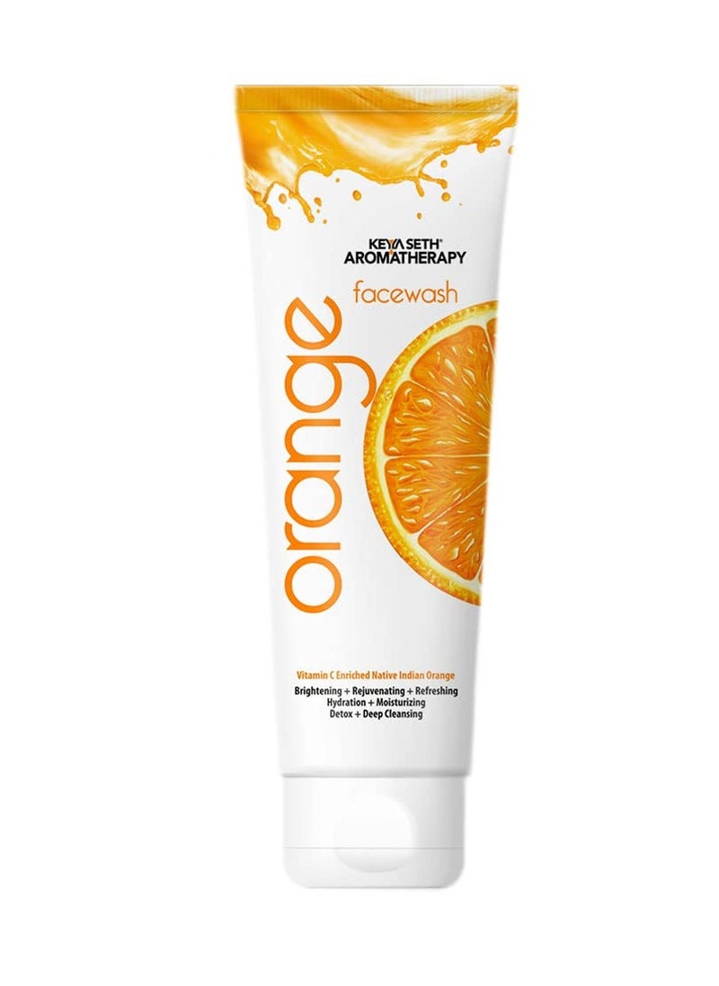 Keya Seth Keya Seth Aromatherapy Orange Facewash SLS Free Mild Foaming 100ml  - Image 1