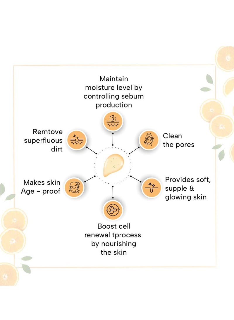 Keya Seth Keya Seth Aromatherapy Orange Facewash SLS Free Mild Foaming 100ml  - Image 4