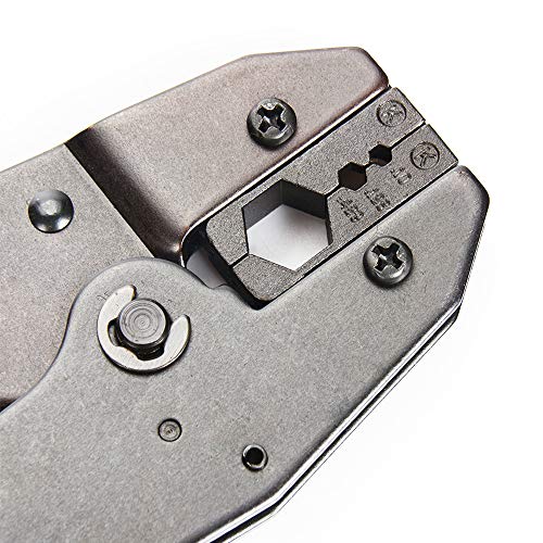 Riotaxy Crimper Tools for RF connector LMR400,RG8,RG9,Belden 9913,RG213,RG214,RG174,RG316 RF Coaxial Cable,Crimp Tool Hex Die with 0.429" (10.90mm) for all 400 type cables - Image 5