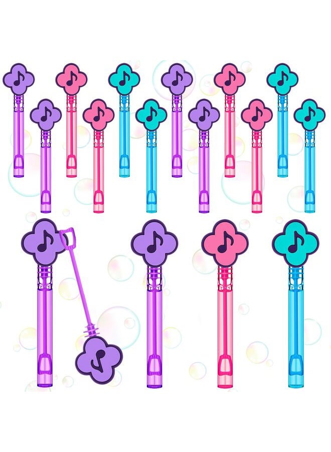 RoundFunny 24 Pcs Mini Bubble Wands Cartoon Party Kawaii Bubbles Sticks Wands for Cute Theme Birthday Party Goodie Gift Bag Outdoor Activity(Chinese Knot) - Image 1