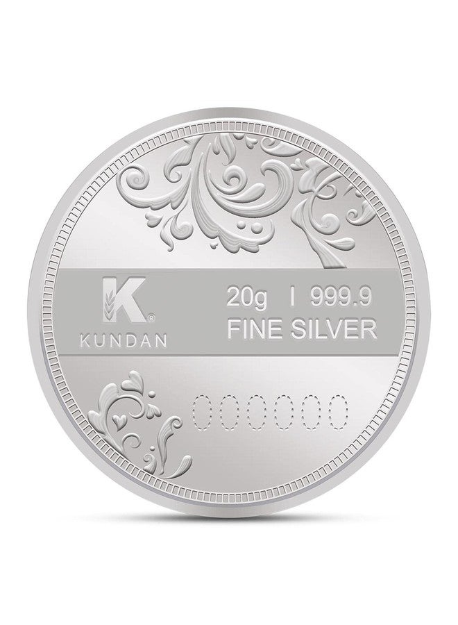 Kundan 20g (999.9) Best Wishes Color Silver Coin - Image 2