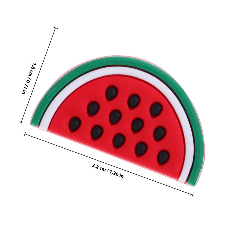 10pcs Decorative Charms Watermelon Themed Topper Cute Drinking Adorns Decoration Tumbler Toppers Accessories - Image 2