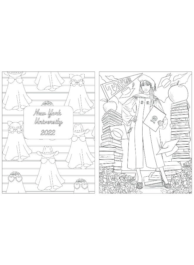 Colour In Taylor: A Unofficial Taylor Swift Colouring and Sticker Bo - Image 3