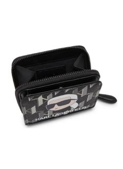 Karl Lagerfeld Paris Karl Lagerfeld Paris Ikonik Small Zip Wallet  - Image 3