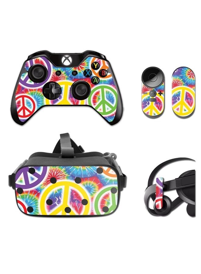 MIGHTY SKINS MightySkins Skin Compatible with Oculus Rift CV1 wrap Cover Sticker Skins Peaceful Explosion