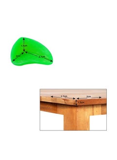 Safe-O-Kid Safe O Kid Tear Drop Colorful Corner Caps Green Pack Of 4  - Image 5