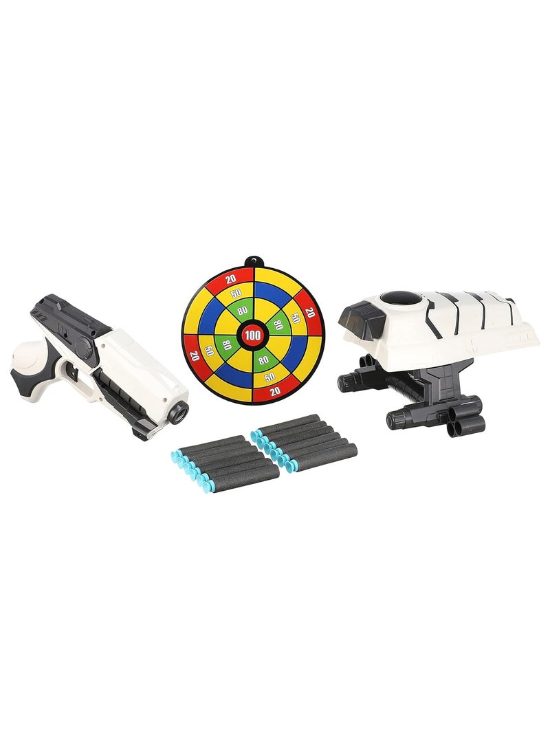 Eid Gift. 2 in 1 Shooting Glove and Gun with Bullet Set Jack Spratt Toys, Boys Toys, Kids Toys, Eid Gift, Growing, Fun, Learning, For Kids. - Image 2