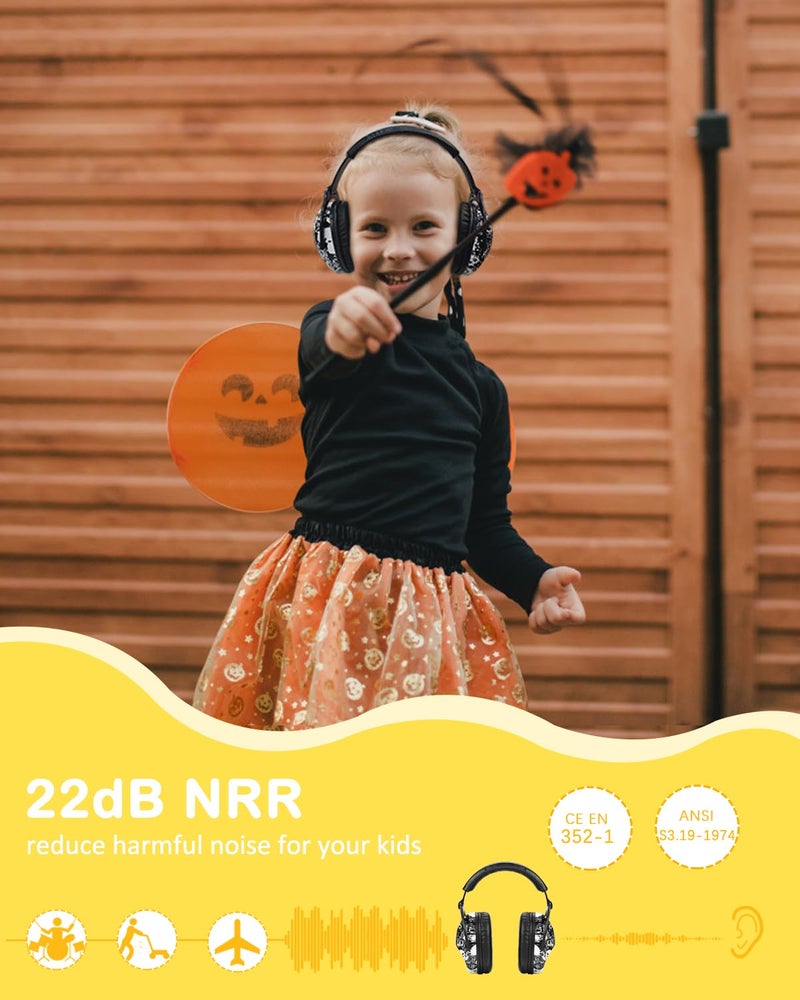 ZOHAN EM030 Kids Ear Protection, Noise Cancelling Headphones Ear Muffs for Autism Sensory, Safety Noise Reduction Hearing Protection for Monster Truck/Concerts/Fireworks/Air Shows - Image 3
