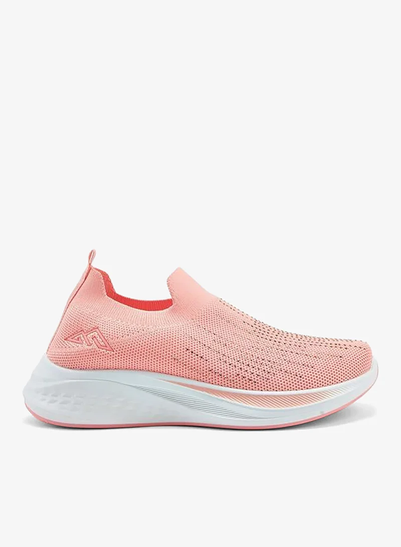 شو اكسبرس Embellished Slip-On Sports Shoes With Pull Tabs