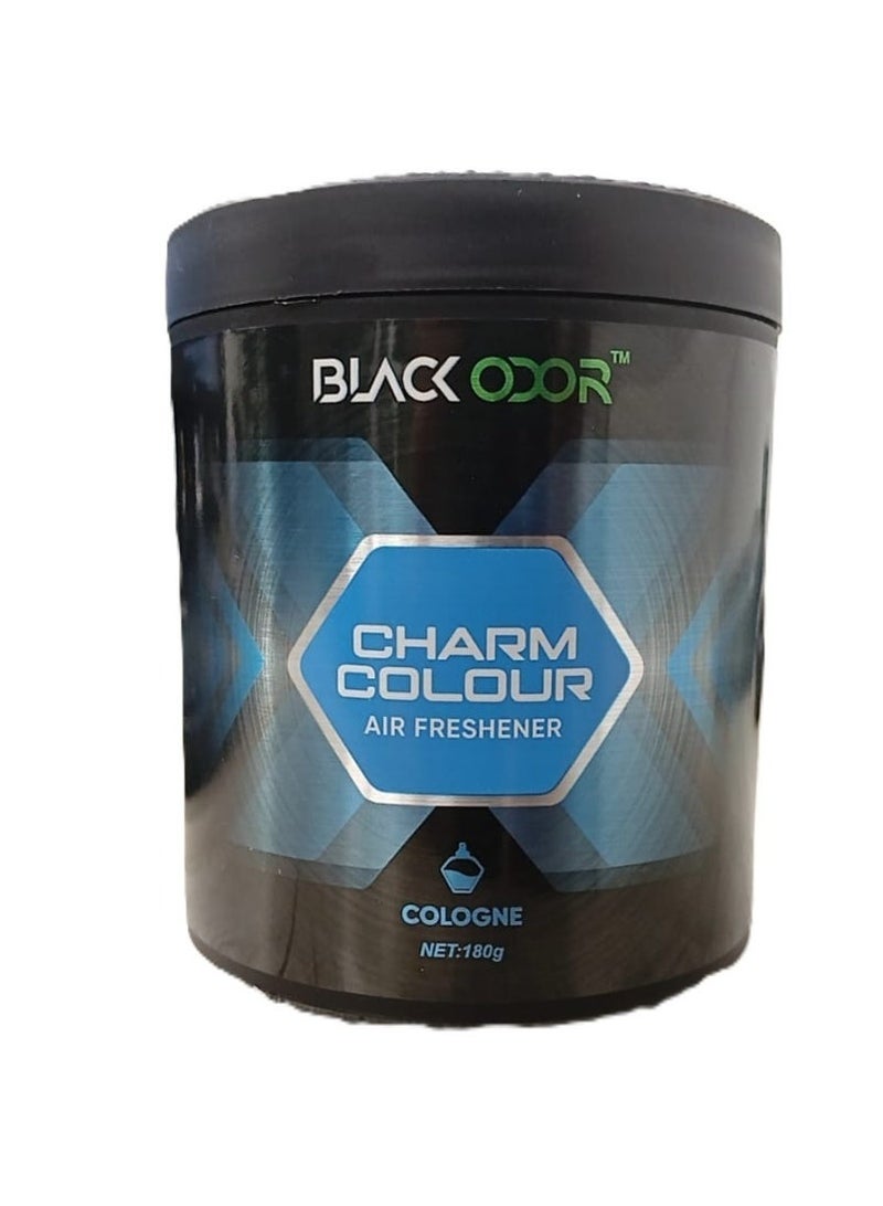 Black Odor BO-38 Charm Color Air Freshener, 180g - Long Lasting Non-Toxic Suitable for Car, Home, Office, Living and Working Places Cologne - Image 2