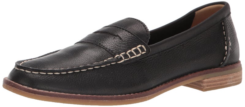 Sperry Womens Seaport Penny Loafer NEW BLACK 7