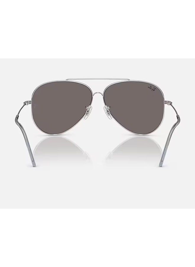 Ray-Ban Unisex Unisex Pilot Eyeglasses - RBR0101S 003/GA Size 62 - Lens Size: 62 Mm - Image 5