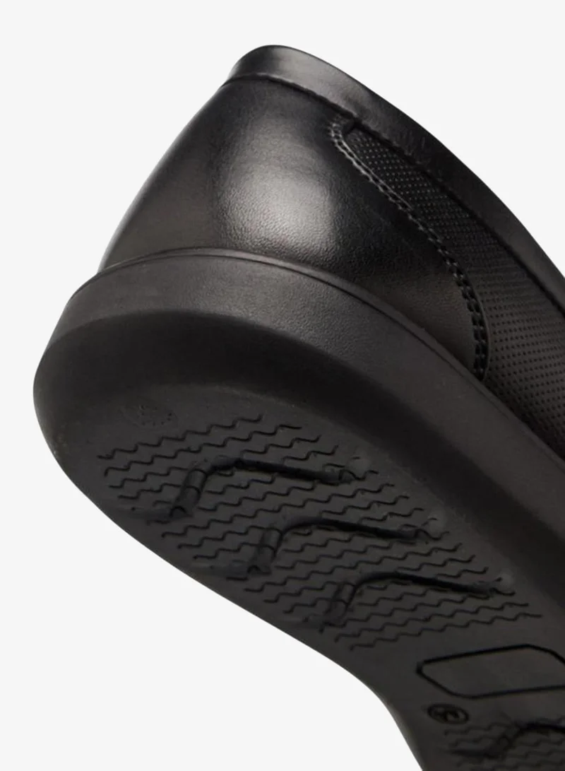LBL By Shoexpress BLACK Textured Slip-On Loafers for Men | Best Price UAE