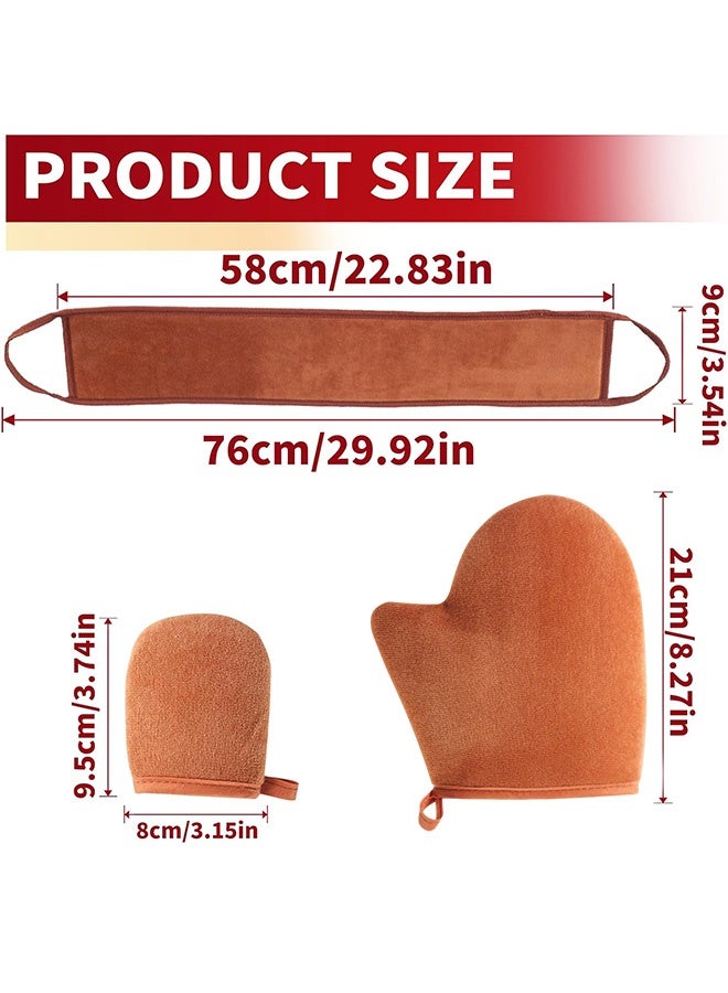 3 in 1 Self Tanning Mitt Applicator Mitt Self Tanner Mits Self Tan Face Mist Tan Physics True Color Sunless Tanner Spray Tan Mitt Applicator Sunless Tanning - Image 2
