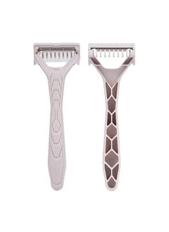 Furr FURR Disposable Body Hair Removal Shaving Razor - 5 Razor | Painless Body Hair Removal With Aloe Vera and Vitamin E Padding | Precision Of Japanese Blades…  - Image 4