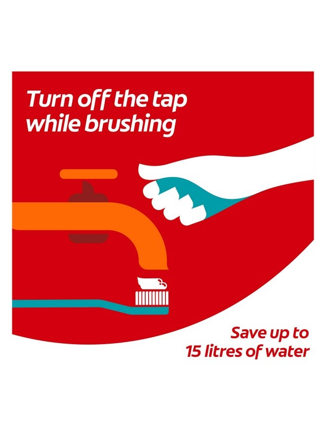 كولجيت فرشاة أسنان كولجيت 360 متوسطة الحجم بشعيرات غنية بالفحم، عبوة واحدة - Image 5