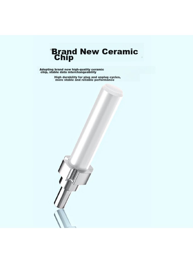 Zleue Value Count, Telecom-grade 10 Gigabit Fiber Optic Patch Cable Lc-lc Multi-mode Dual-core 3-307, Low Zero Halogen Indoor Fiber Optic Cable, Transceiver Pigtail 20 Meters Zlg3-lclc20 - Image 2