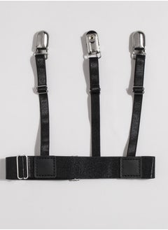 elastic and adjustable three-clip shirt sock clip business versatile spot neat men