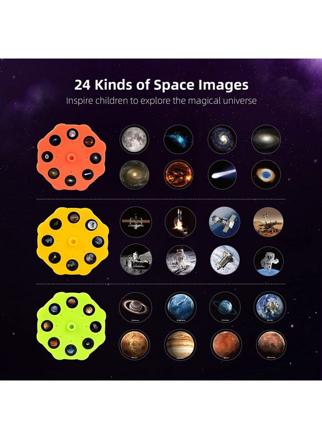 ساينس كان مجموعة نماذج النظام الشمسي الفلكي للأطفال، جهاز عرض القبة السماوية مع 8 كواكب، ألعاب STEM Space للأولاد والبنات من عمر 3 إلى 5 سنوات فما فوق - Image 5