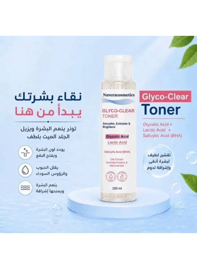 NuveraCosmetics Glyco-Clear Toner - 200 ml - Image 5