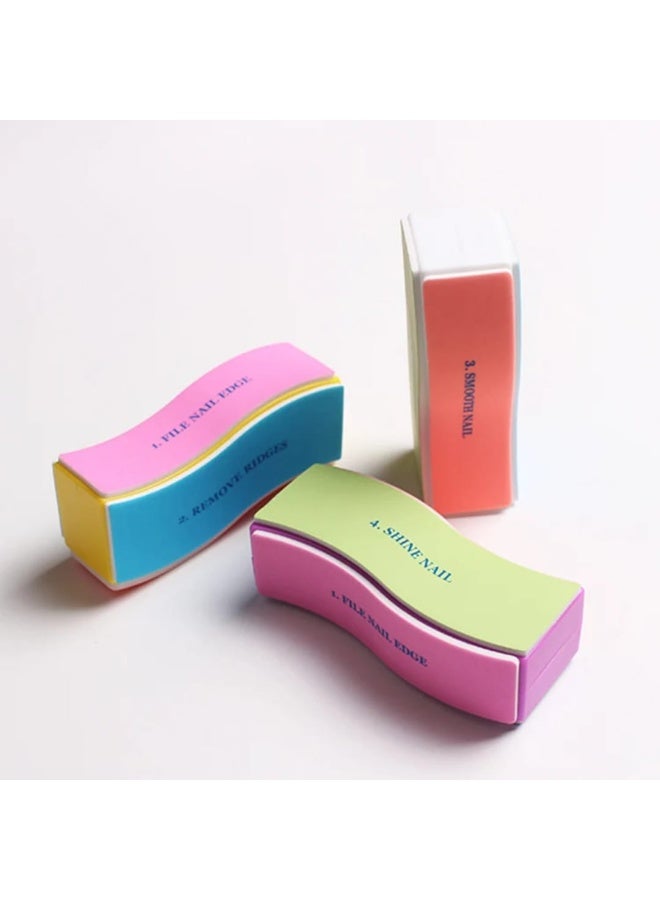 4 in 1 Nail File Polishing Buffing and Trimming Nails - Multi-Purpose Manicure and Pedicure Tool - Image 5