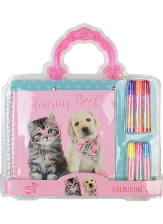 Dolphin Studio Pets PT-0300 Painting Set-With Bag