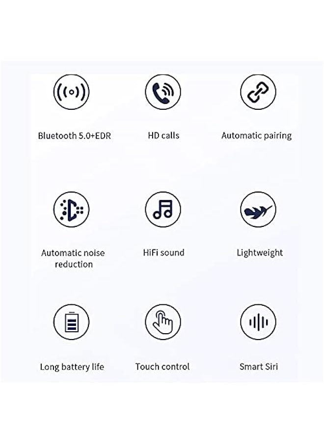 RYNX - Wireless EarbudsBluetooth EarbudsWireless Stereo 50 J18 TWS With 300 Charging Box Touch Waterproof up Hifi Sound Fidelity - Image 1