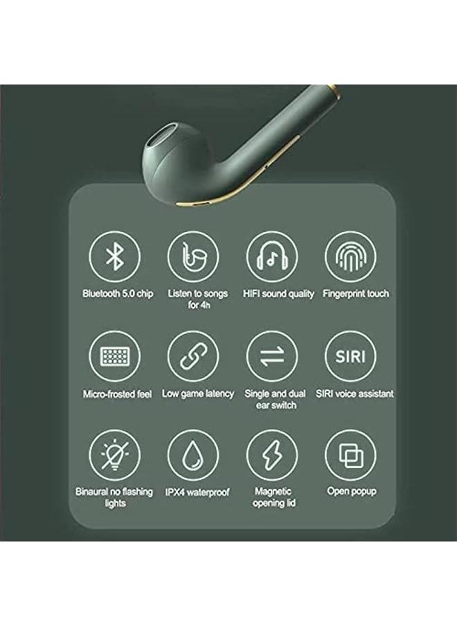 RYNX - Wireless EarbudsBluetooth EarbudsWireless Stereo 50 J18 TWS With 300 Charging Box Touch Waterproof up Hifi Sound Fidelity - Image 1