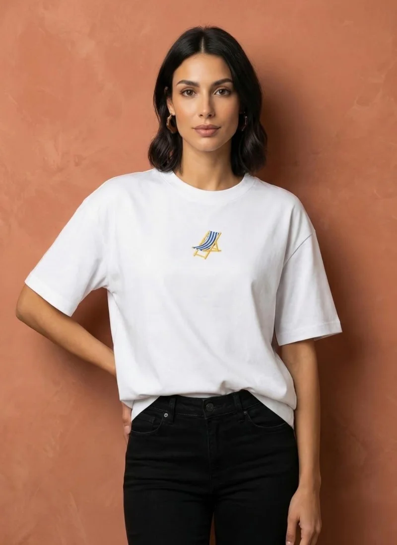 NOBERO Nobero Oversized Graphic Print T-shirt