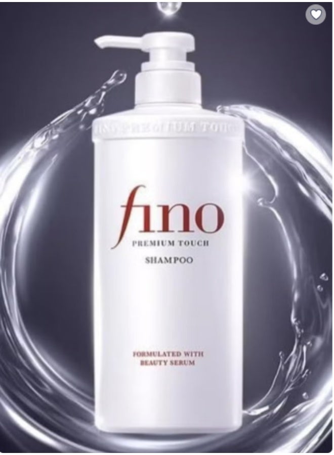 Shiseido Fino Premium Touch Shampoo - Formulated with Beauty Serum, 550ml - Image 2