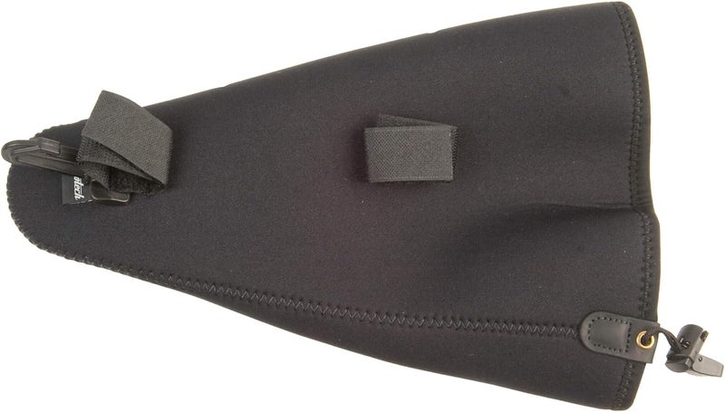 Neo Tech Trombone Mute Case – Premium Padded Neoprene Mute Storage Case for Trombone Mutes Durable Travel Protection for Brass Musicians | Essential Trombone Accessories for Gig Bags & Practice – Black - Image 1