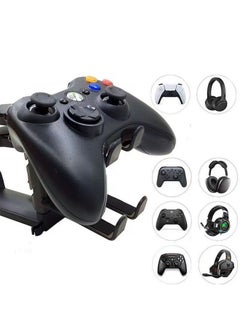 Beauenty Multifunctional Game Controller & Headphone Holder, Punch-Free Universal Game Controller Storage Rack Headphone Holder for PS XBOX NS etc  - Image 4
