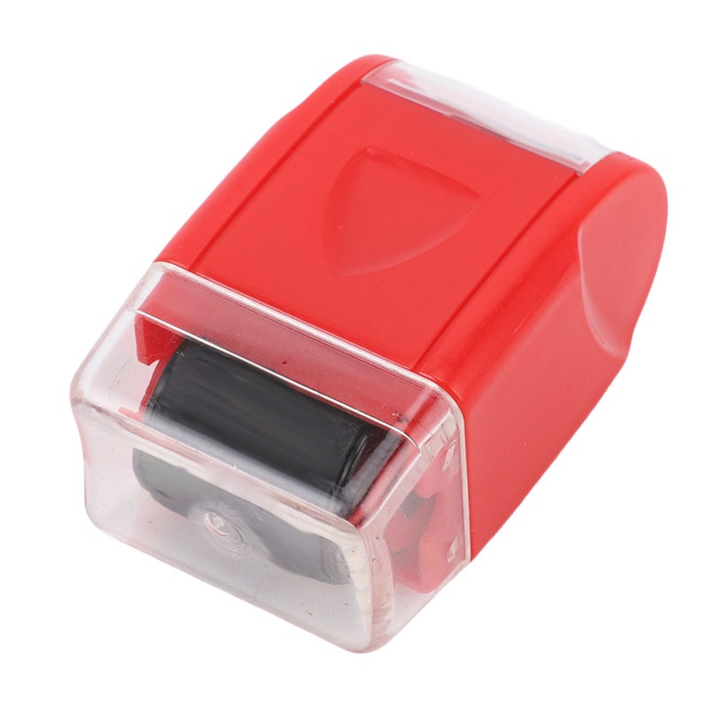Red Privacy Stamping Roller for Hiding Confidential Info on Express Documents - Image 2