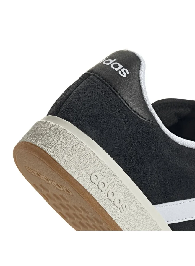 adidas حذاء رياضي رجالي جراند كورت بيس   أسود