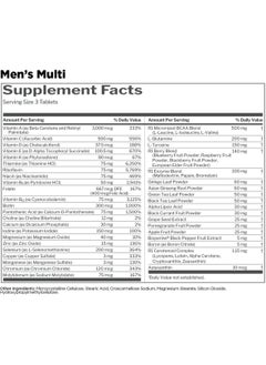 RULE 1 Ruleone, Men’s Train Daily, Multivitamin, 90 Tabs  - Image 3